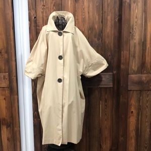 Beautiful Silhouettes Trench Rain Coat